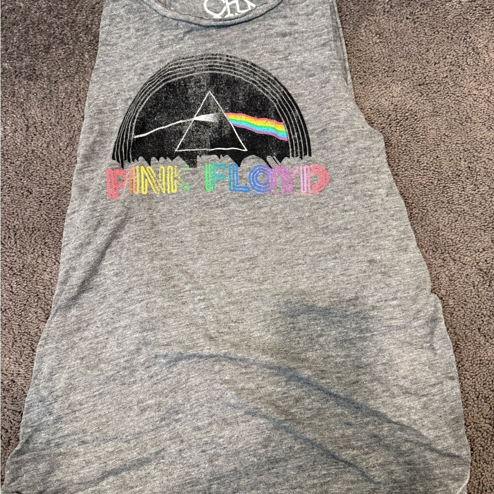 Chaser Gray Pink Floyd Tank Top